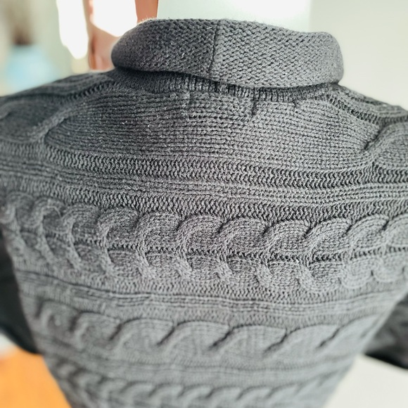 NWT New Directions Tie Cardigan Sweater Sz L - Picture 4 of 7